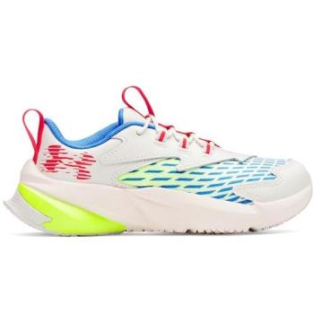 Under Armour Scramjet 7 Youth Running Shoes, White & Racer Red, UK Size 2 Boys