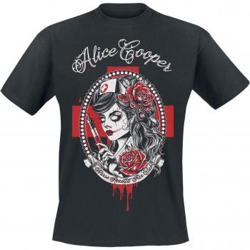 Official Alice Cooper Nurse Rosetta Tee