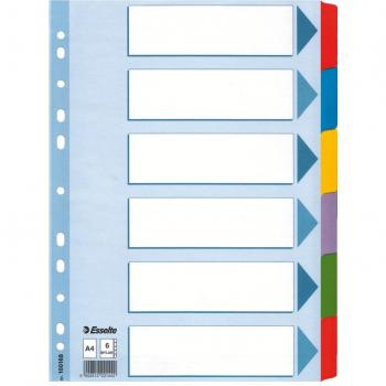 Colour‑Tabbed Mylar Index Sheets – Plain Edition