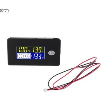 Controlador de Batería de Ácido de Plomo con Monitoreo de Temperatura