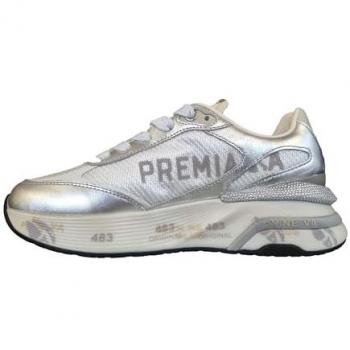 Women’s Silver Premier Sneaker, 38 (EU)