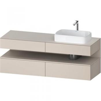 Qatego Meuble sous-lavabo 160x55x60 cm