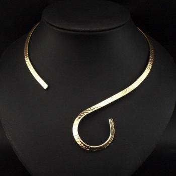MANILAI Statement Collier aus Metall