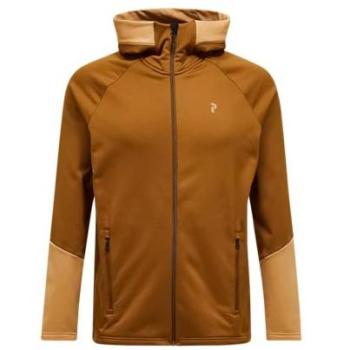 Peak Performance Mannes Ritt Essentials Zip Hood Braunsteile Gipfel/Sierra Sand
