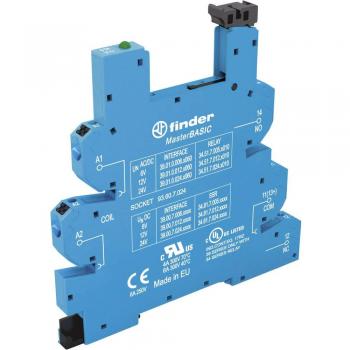 Finder 93.60.7.024 Relay Socket with LED Indicator