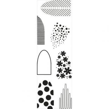 FarbTon Papier Silikonstempel Faltblume Style