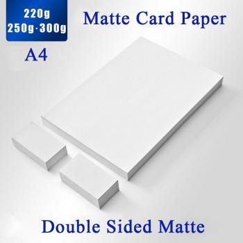Double-Sided Matte Photo Paper 250g for Business Cards