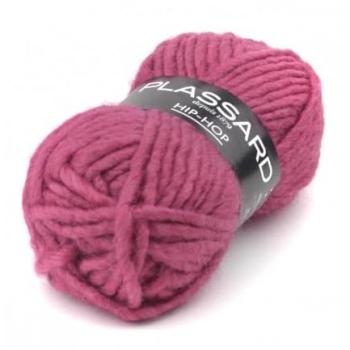 Hip Hop Tricots : Fil Plassard rose, numéro 63