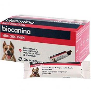 Biocanina Médi-Croc Chien Barre Sécable Appétente 6 x 25 g