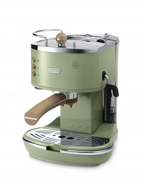 De'Longhi EcoV 310.GR Green – Compact 1.4L Manual Coffee & Cappuccino Brewer (1100 W)