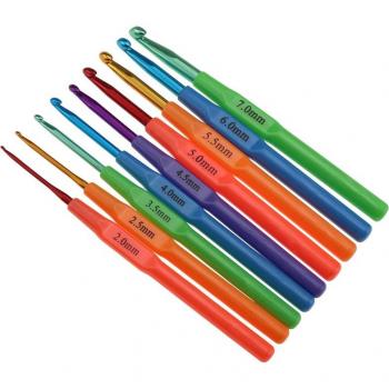 10 Size Crochet Hook Set
