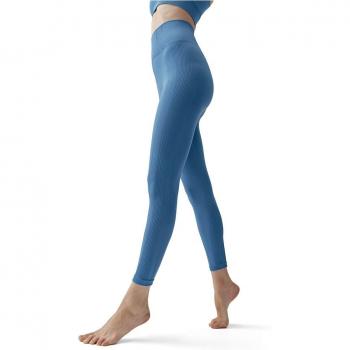 Born Living Yoga Women's Nilay Seamless Leggings Vintage Blue L