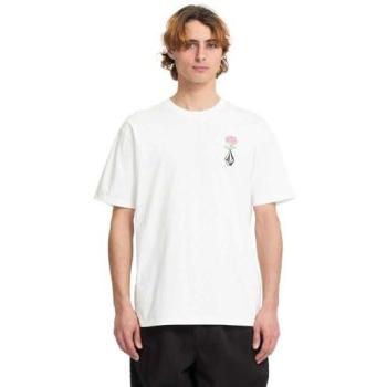 Volcom Pleasantry Lightweight Short-Sleeve Shirt, White/Off‑Gray