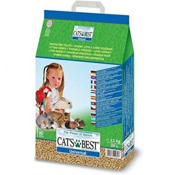 Litière Végétale Cat’s Best Universal Non-agglomérante (20 L / 11 Kg)