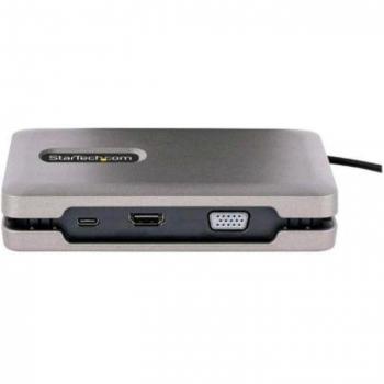 StarTech.com DKM31C3HVCPD Adattatore Multiporta USB-C Docking Station HDMI 2.0 4K/VGA/DP Alt Mode Mini Dock con MST e PD 100W Pass-Through