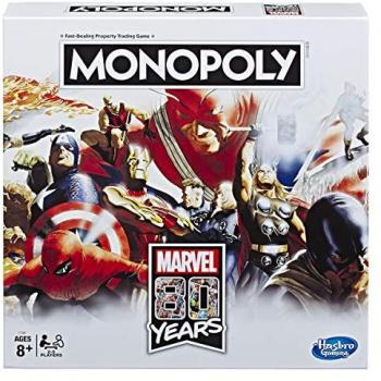 Jeu de plateau Monopoly Marvel 80 ans Comics