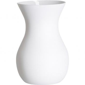 Noble Vase – Annalena Ritzenhoff – Verre mat doux – 18 cm – Blanc
