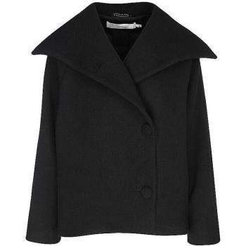 InWear Double-Breasted Black Coat