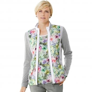 MONA Damen T-Shirt Jacke 42 – Trendy Layers