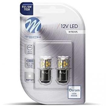 Bombilla M-Tech MTECLB113W 12V P21/5W Luz LED Fría