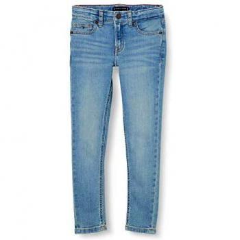 Tommy Hilfiger Simon Skinny Oclbst Jeans, Blu (Ocean Light Blue Stretch 1aa), (Taglio Lungo: 88-92) Ragazzo