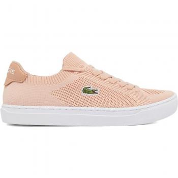 Lacoste La Piqué 2.0 Damen Sneaker – Orange/Weiß, EU36