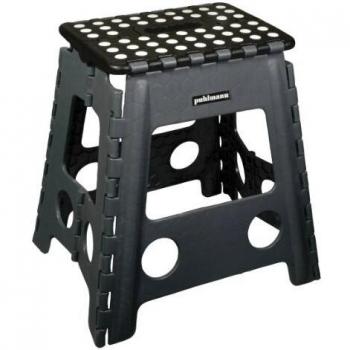 Puhlmann Falttritt XL James Grau Hocker