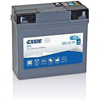 EXIDE GEL12-19 Batería de Moto. Potencia y Fiabilidad