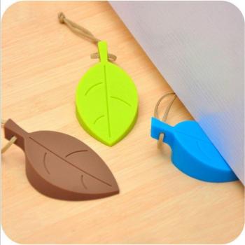 Silicone Leaf Door Stop for Kids