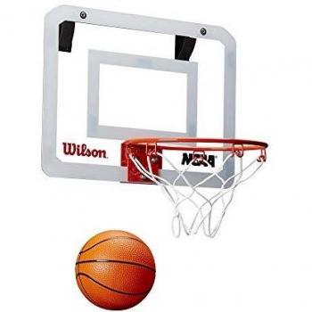 Wilson Uni-Mini Basketball (NCAA Show) – Weiß