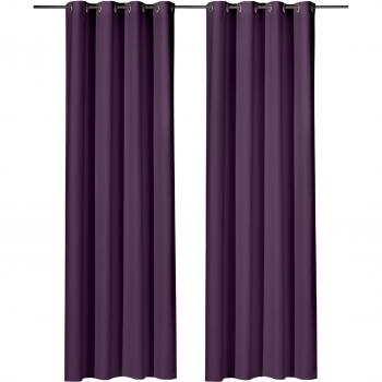 Weckbrodt Satinvorhang Vito, Ösen, 245cm hoch