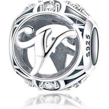 FOR EVER QUEEN Charme Zircone, 5A, Argent Sterling