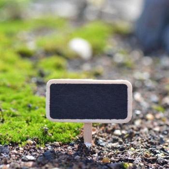 50Pcs Table Number Blackboard Photo Holders