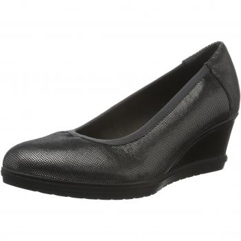 Tamaris 22401 Pumps, Damen, Silber, 38 EU