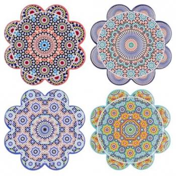 Sottobicchieri decorativi Mandala 4U