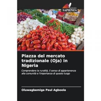 Agboola, Oluwagbemiga Paul: Piazza del mercato tradizionale (Oja) in Nigeria
