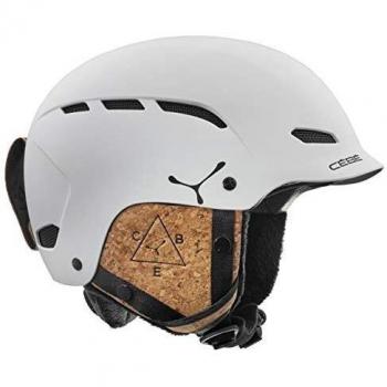 Cébé Dusk Cascos de esquí, Unisex Adulto, Blanco Mate Corcho, 56-58 cm