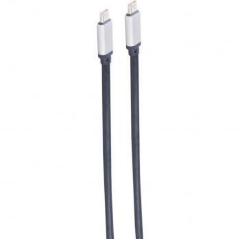 SHIVERPEAKS Cable USB 2.0, C macho a C macho, 1,5 m