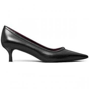 Tory Burch Black Double T Kitten Pumps for Women
