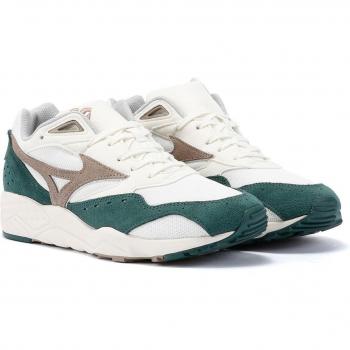 Mizuno Contender S Sneakers Bianche in Camoscio Uomo