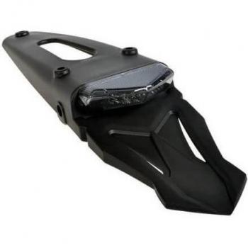 Feu arrière à LED avec support plaque type enduro TNT