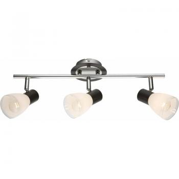 Wohnzimmer-Deckenlampe mit opalem Glas