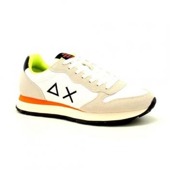 Zapatillas Tom Fluo de Hombre en Color Blanco Sun68