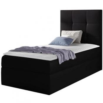 Lit Double Baltimore 180 cm en Faux Cuir