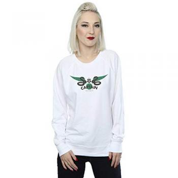 White Slytherin Captain Women's Sweater
