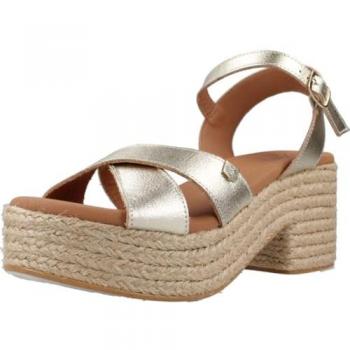 Sandalias de Tacón Popa Clifton para Mujer en Oro