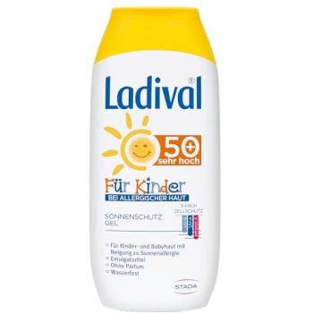 Ladival für Kinder bei allergischer Haut LSF 50+ Sonnenschutz-Gel, 200 ml Gel