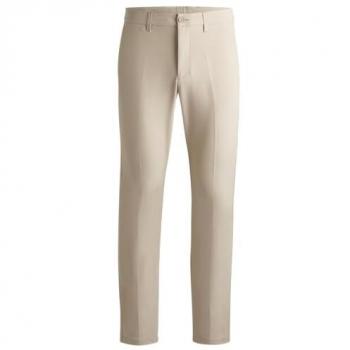 Pantaloni Beige Slim Fit Hugo Boss Commuter