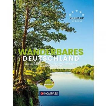 Wanderbildband Wanderbares Deutschland: Mit großer Deutschlandkarte zum Herausnehmen und GPX-Tracks zum Download.