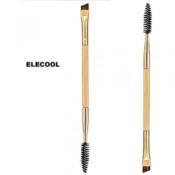 Dual-Use Eyebrow and Eyeliner Brush